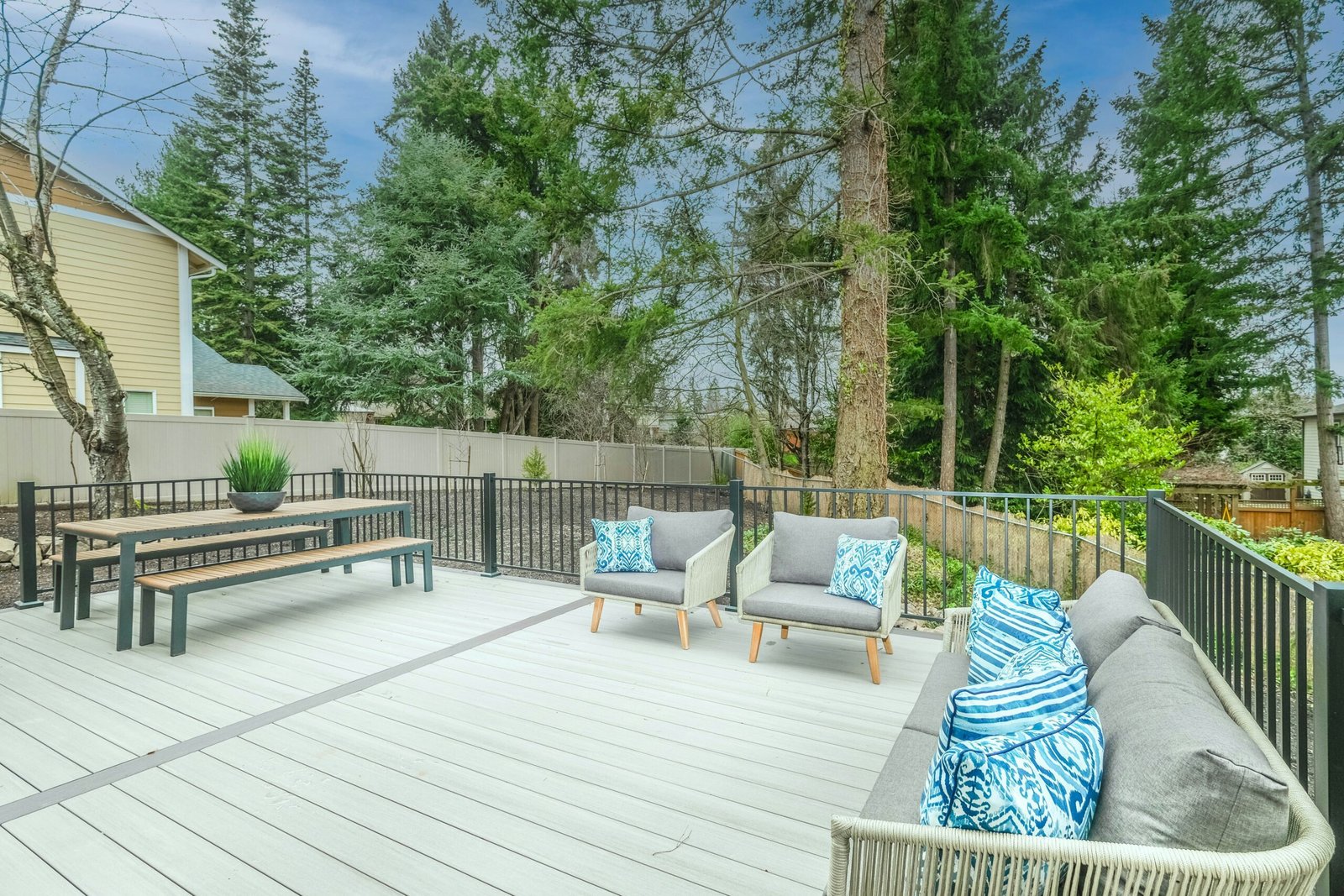 Custom composite deck